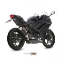 Auspuff MIVV GP STEEL BLACK SLIP ON e * SPORT KAWASAKI NINJA 300 13 K.038.LXB