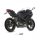 Auspuff MIVV GP STEEL BLACK SLIP ON e * SPORT KAWASAKI NINJA 300 13 K.038.LXB