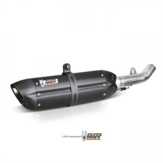 Auspuff MIVV SUONO STEEL BLACK 2 SLIP ON e SPORT KTM 990 SUPERDUKE 05 KT.002.L9