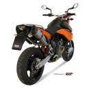 Auspuff MIVV SUONO ST. STEEL carbon caps 2 BOLT ON e KTM...