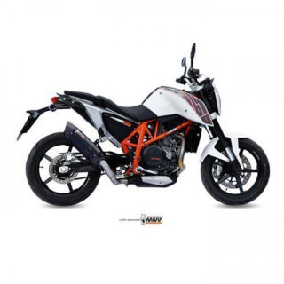 Auspuff MIVV SUONO STEEL BLACK SLIP ON e * SPORT KTM 690 DUKE 12 KT.010.L9