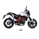 Auspuff MIVV SUONO STEEL BLACK SLIP ON e * SPORT KTM 690...