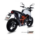 Auspuff MIVV SUONO STEEL BLACK SLIP ON e * SPORT KTM 690...