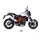 Auspuff MIVV SUONO STEEL BLACK SLIP ON e * SPORT KTM 690 DUKE 12 KT.010.L9