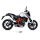 MIVV - GP, STEEL BLACK, SLIP-ON, e(*), SPORT , KT.010.LXB  HONDA / CAMINO / CAMINO / 1976 / 50CC / 50CC MOPED , KT.010.LXB