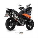 Auspuff MIVV SUONO ST. STEEL carbon caps 2 SLIP ON e KTM 990 SUPERMOTO SMT 09 KT.013.L7