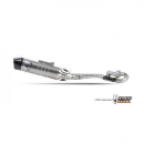 Auspuff MIVV OVAL ST. STEEL carbon cap Full sys. 1x1...