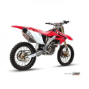 Auspuff MIVV OVAL ST. STEEL carbon cap Full sys. 1x1...