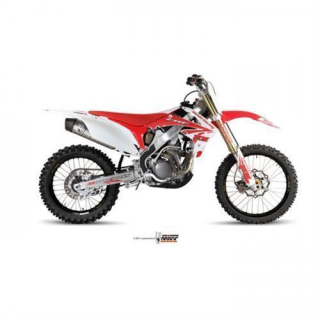 Auspuff MIVV OVAL ST. STEEL carbon cap Full sys. 1x1 HONDA CRF 250 11 12 M.HO.031.SXC.F