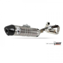 Auspuff MIVV OVAL ST. STEEL carbon cap Full sys. 1x1...