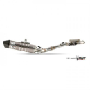 Auspuff MIVV OVAL ST. STEEL carbon cap Full sys. 1x1 KAWASAKI KX 250 F 09 10 M.KA.015.SXC.F