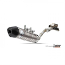 Auspuff MIVV OVAL ST. STEEL carbon cap Full sys. 1x1 KTM...
