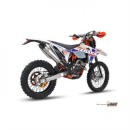 Auspuff MIVV OVAL ST. STEEL carbon cap Full sys. 1x1 KTM...