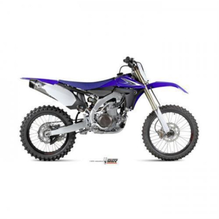 Auspuff MIVV OVAL ST. STEEL carbon cap Full sys. 1x1 YAMAHA YZ 250 F 10 11 M.YA.023.SXC.F