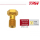 TRW,Hohlschraube kurz M10x1,0 / Gold / Aluminium, MCH921G