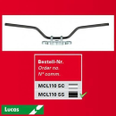 TRW Stahllenker Classic High Stahl schwarz 7 8 Zoll 22MM...