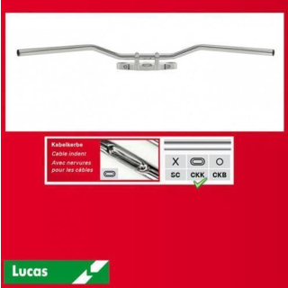 TRW Stahllenker Roadstar Wide Stahl verchromt 1 ZOLL 25 4 MM mit Kabelkerben Breite: 965mm MCL133CKK
