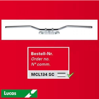 TRW Stahllenker Roadstar Wide Stahl verchromt 7 8 Zoll 22MM Breite: 960mm MCL134SC