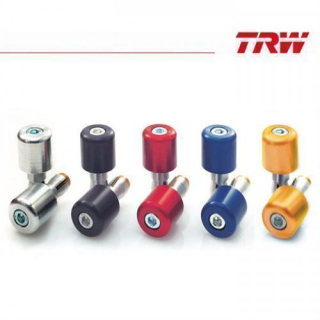 TRW,Lenkerenden Aluminium Standard Design, blau, *** für Lenker mit einem IØ=12 mm ***, MCL200B