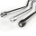 TRW Lenkerenden Stahl Classic Design silber *** für Lenker mit einem IØ=18 mm *** MCL217 SA