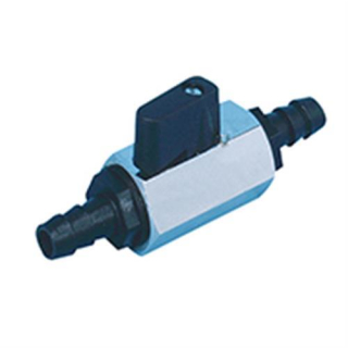 Lalizas Benzinhahn 1/4 Zoll,Kraftstoffventil Absperr- für Schlauch Ø 8mm, 44631