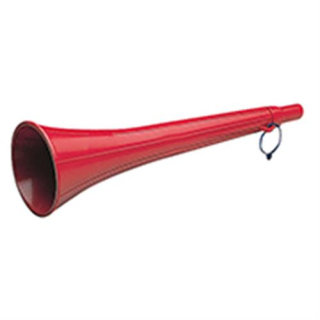 Lalizas Nebelhorn Mundnebelhorn manuell Kunststoff, Ø 8mm, l.300mm, rot, 16183