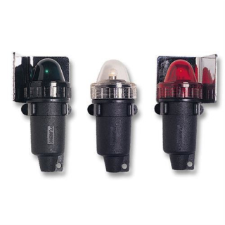 Lalizas 3er SET Steuerbord Notfall-Positionslicht Batteriebetrieb, 30010