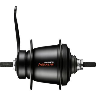 SHIMANO Getriebenabe NEXUS 7-Gang SG-C3001-7-C mit Rücktrittbremse, 32 Loch, 127 mm, 175 A-SGC30017CBLR