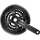 SHIMANO Kurbelgarnitur DEORE Trekking FC-T6010 3x10, 170 mm, 48-36-26 Z., Schwarz, nicht E-FCT6010CX866CL