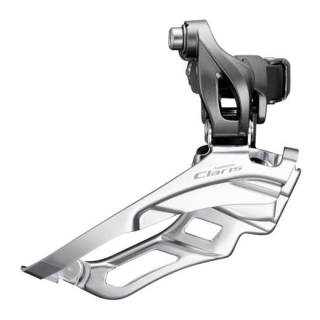 SHIMANO Umwerfer CLARIS FD-R2030 3x8 DOWN SWING, Schelle hoch, 34,9 mm, mit Adapter 31,8 E-FDR2030X