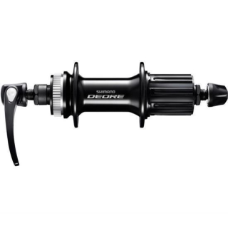 SHIMANO Hinterradnabe DEORE FH-M6000, 32 Loch, Schnellspanner 168 mm, 135 mm, Schwarz E-FHM6000BZAL