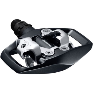 SHIMANO Pedal PD-ED500, SPD, SM-SH56, SM-PD60 optional, Dunkelgrau E-PDED500