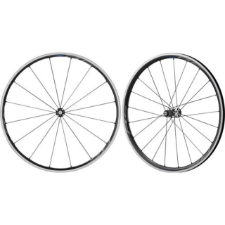 SHIMANO Laufradsatz WH-RS700, Schwarz, QR 133 mm/QR 163 mm, 100 mm/130 mm, Felgenbremse, E-WHRS700C30FRL