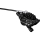 SHIMANO Bremssattel DEORE XT BR-M8020, VR oder HR, PM, H01A Resin m. Kühlrippen, Schwarz I-BRM8020MPRF
