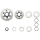 SHIMANO Kassette CS-HG800 11-fach, 11-13-15-17-19-21-23-25-27-30-34, 1 Stk., Nickel besc I-CSHG8001111134