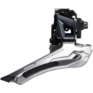 SHIMANO Umwerfer ULTEGRA FD-R8000 2x11, Anlöt, , Down-Pull, 61-66°, 46-53 Zähne, Anthraz I-FDR8000F