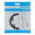 SHIMANO Kettenblätter DEORE FC-M6000-2, 24 Zähne (BE), 96 mm, Schwarz, Stahl Y-1WD24000
