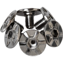 SHIMANO Schrauben für Schuhplatten SM-SH20 PD-R9100,...