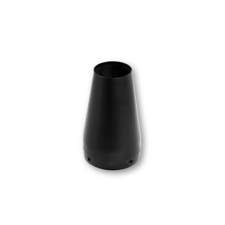 IRONHEAD Endkappe Conical, schwarz, für Dämpfer mit D=88mm, 078-0165B