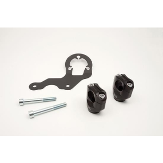 LSL Klemmbock Kit Ducati Scrambler 15, schwarze Klemmböcke, 127D047SW