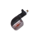 Blinker DUC STYLE, schwarz, getöntes Glas, für vorne links oder hinten rechts, M 10 Gewindebolzen, E-geprüft., 202-209