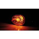 Blinker, oval, schwarz, 202-219