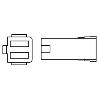HIGHSIDER Adapterkabel für Mini-Blinker, Suzuki, 207-060