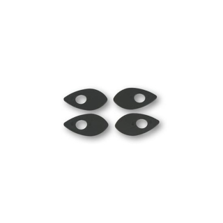 SHIN YO Montageplatten INDY SPACER für div., DUCATI, HONDA, Set, 207-147