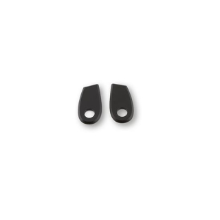 HIGHSIDER Alu Blinker-Montageplatten hinten für BMW RnineT, schwarz, Set, 207-501