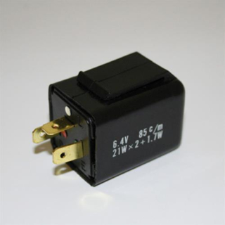 Blinkrelais, 3 Pole elektronisch 6 V, 208-015