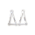 SHIN YO Alu Lampenhalter, filigran, poliert, 220-807