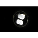 HIGHSIDER 5 3/4 Zoll LED-Scheinwerfer PECOS TYP 7 mit Standlichtring, schwarz matt, 223-223