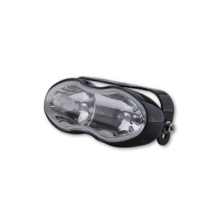 SHIN YO Fern- und Nebelscheinwerfer, schwarz, Glas klar, 2x H3 55W, 224-332