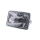 H4 Einsatz 130 x 90mm, Klarglas 12V 60/55W, Standlicht., E gepr., 226-139